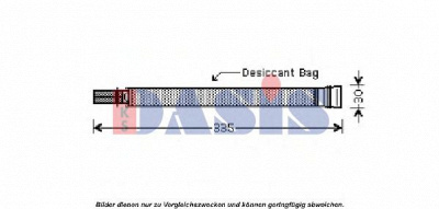 AKS DASIS 800435n -  Осушитель, кондиционер